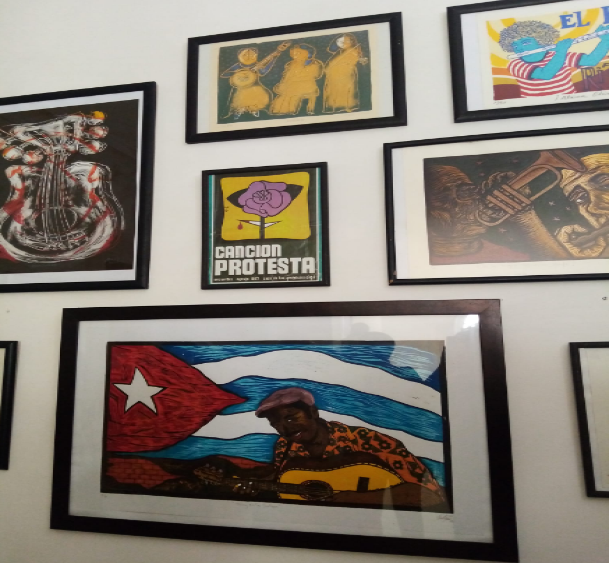 Dedica Taller de Gráfica de La Habana exposición a la Nueva Trova