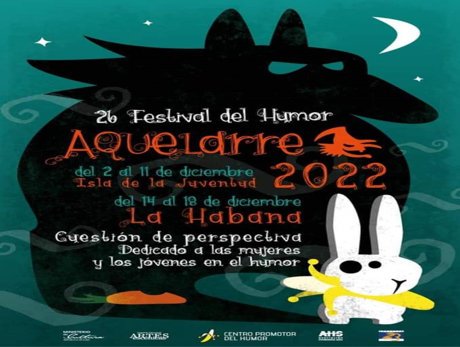 Festival Nacional del Humor Aquelarre 2022 inicia sus jornadas