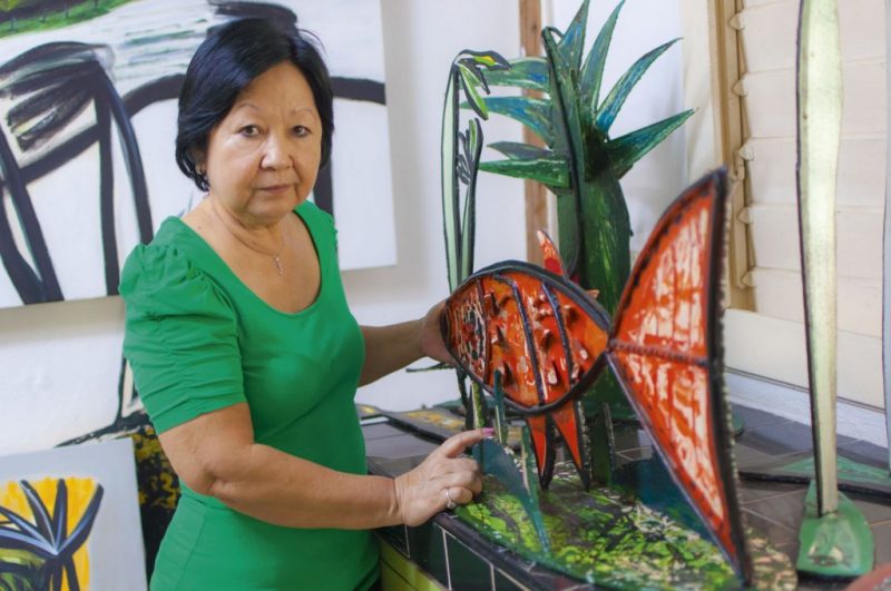 Flora Fong recibe Premio Nacional de Artes Plásticas de Cuba