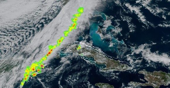 Aire frío de origen ártico en Cuba en las próximas horas