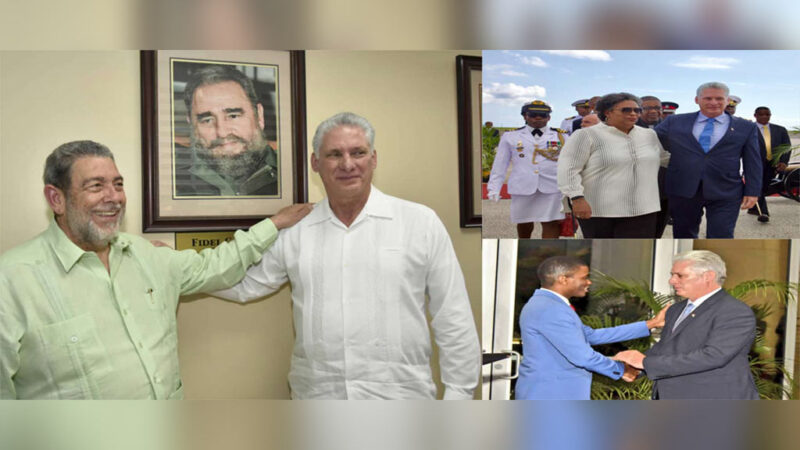 Presidente de Cuba concluyó periplo por países caribeños