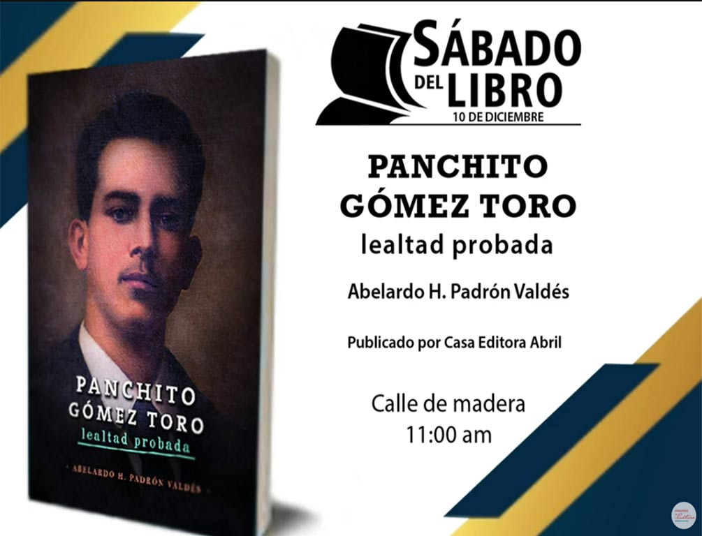 Presentan libro sobre joven cubano Panchito Gómez Toro