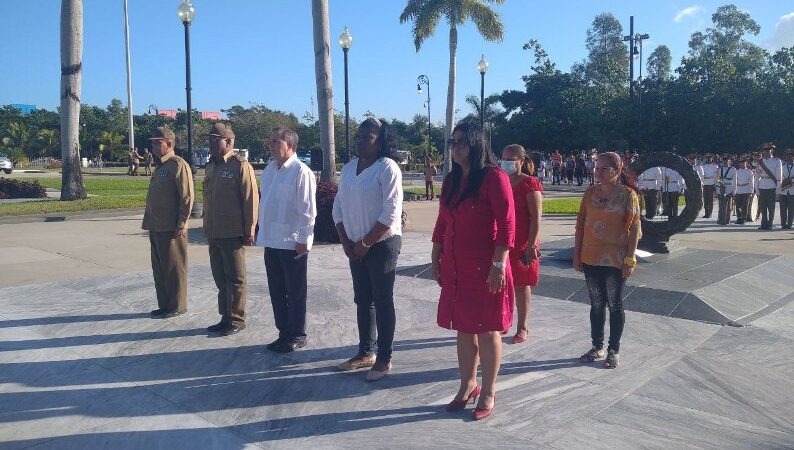 Tributan homenaje en Santiago a los padres fundadores de la nación cubana