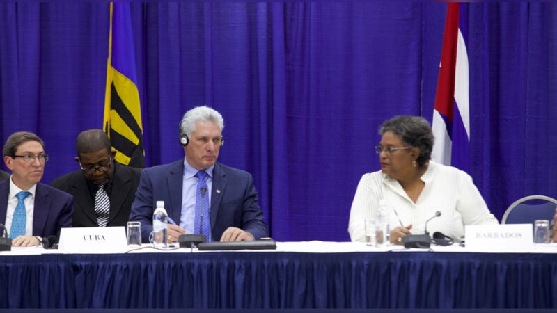 Díaz-Canel destaca impacto del cambio climático en el Caribe