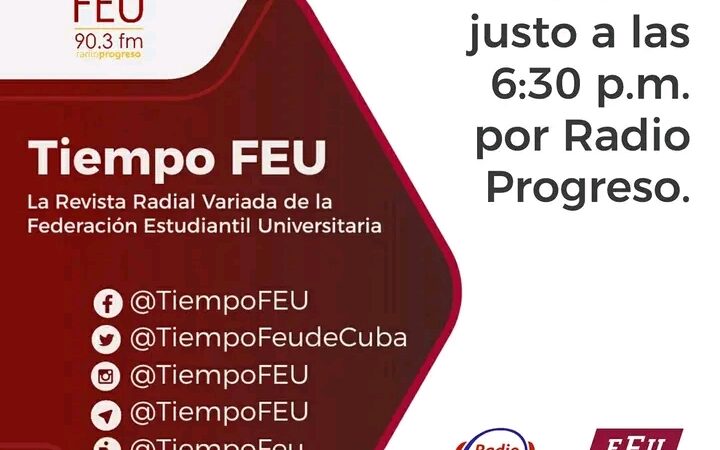 Programa Tiempo FEU enaltece labor de organización centenaria