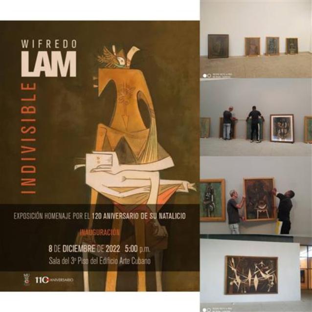 Dedican exposición en Museo de Bellas Artes a Wifredo Lam