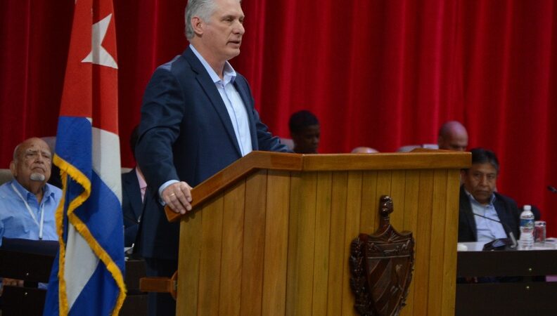Clausura Díaz-Canel V Conferencia Internacional Por el Equilibrio del Mundo