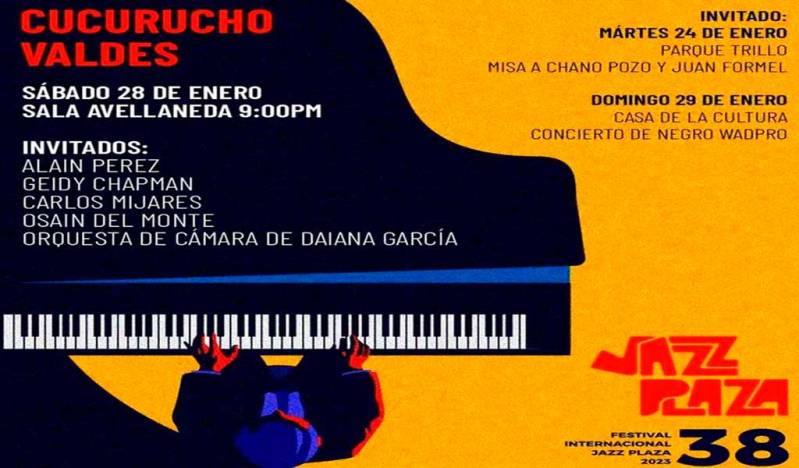 Concierto especial este sábado del pianista cubano Cucurucho Valdés