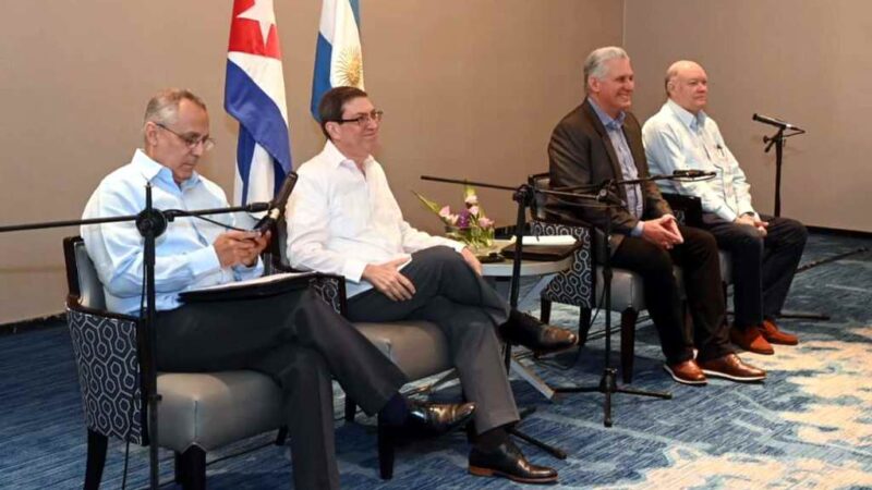 Amplia agenda de trabajo de Díaz-Canel en Argentina 