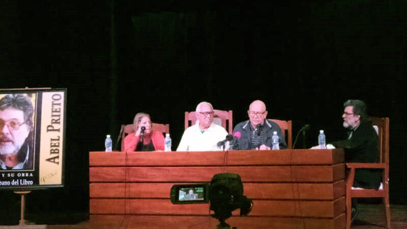 Destacan importancia del trabajo literario de Abel Prieto en El autor y su obra