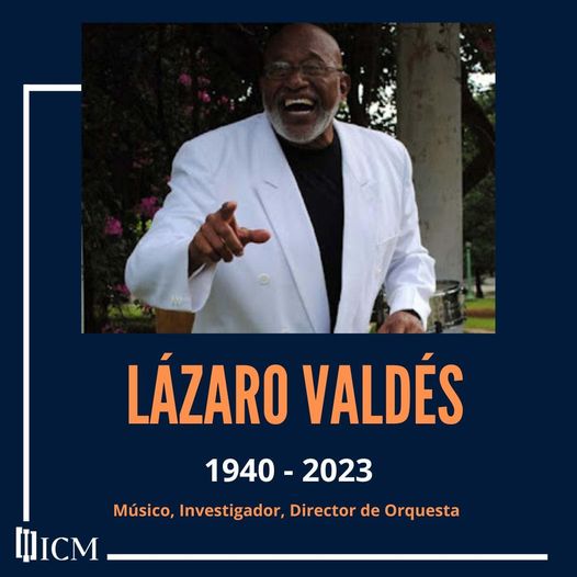 Fallece destacado músico cubano Lázaro Valdés