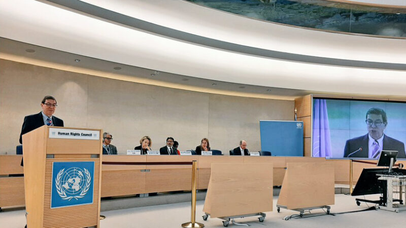 Agradece Cuba apoyo a candidatura al Consejo de DD.HH. de la ONU