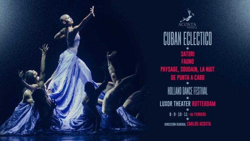 Actuará Acosta Danza en el Holland Dance Festival