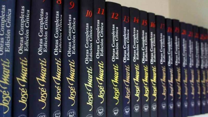 Contará la Feria del Libro con Edición Crítica de las Obras Completas de Martí