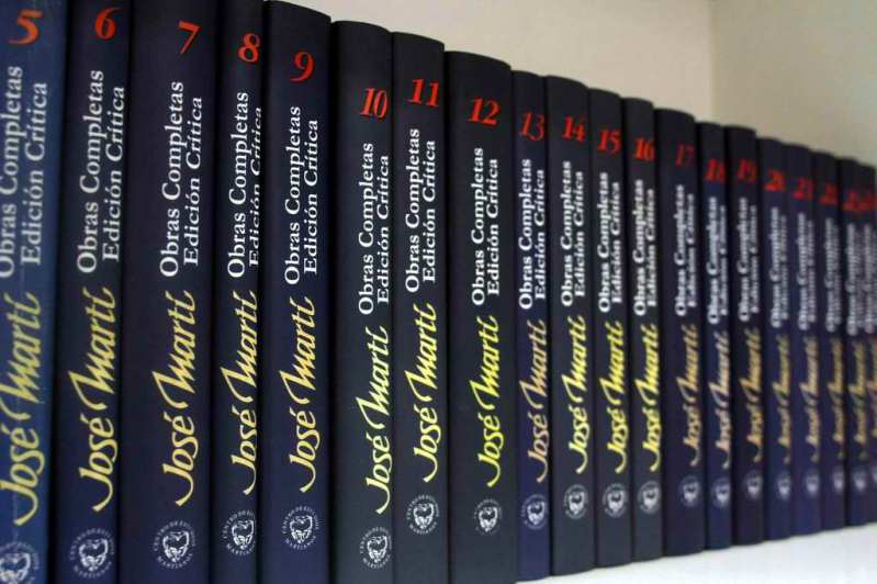 Contará la Feria del Libro con Edición Crítica de las Obras Completas de Martí