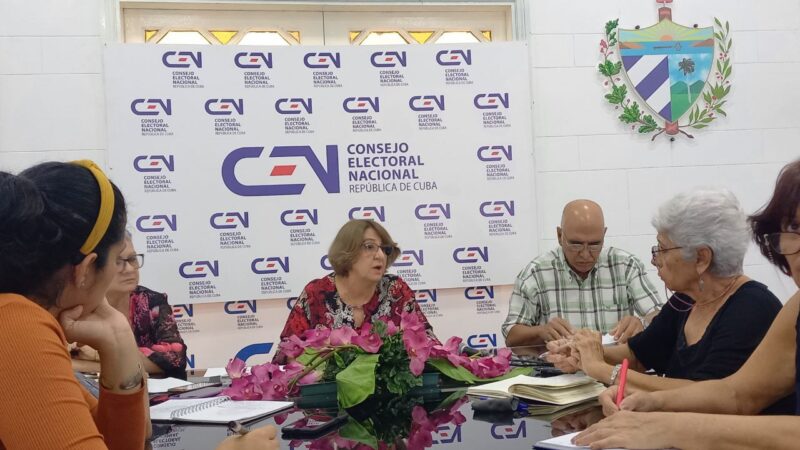 Se cumple cronograma de trabajo previo a elecciones nacionales en Cuba