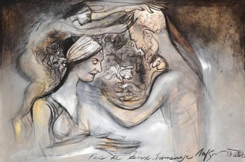 Nelson Domínguez donará pintura al Museo Nacional de la Danza