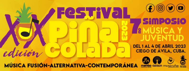 Anuncian edición XX del Festival Piña Colada