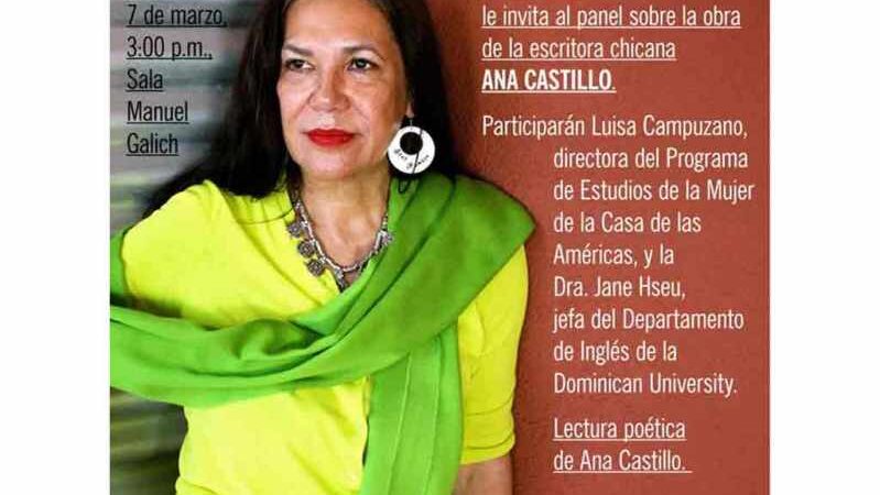 Obra de Ana Castillo centra debates en evento académico en Cuba