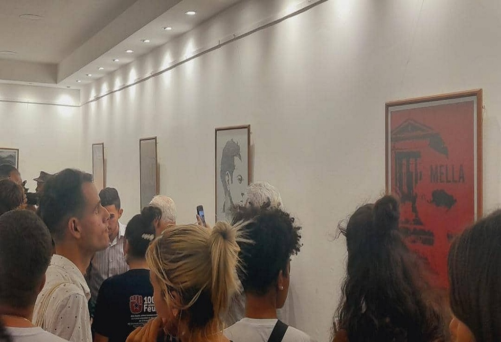 Tributo a Mella en Casa del Alba Cultural de La Habana