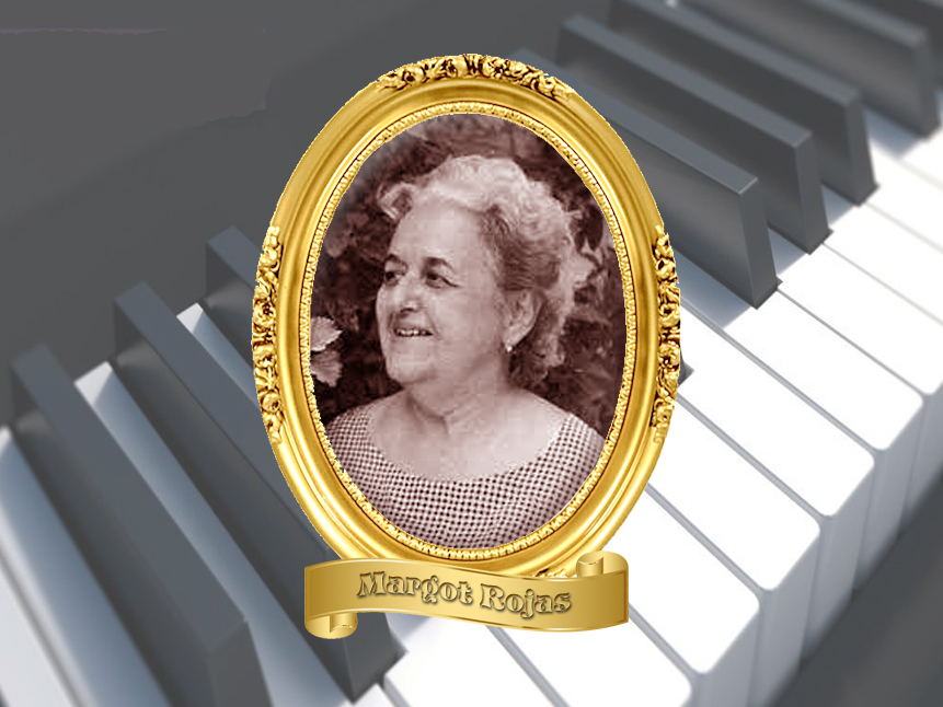 Ofrecerán concierto homenaje a destacada pianista y profesora Margot Rojas