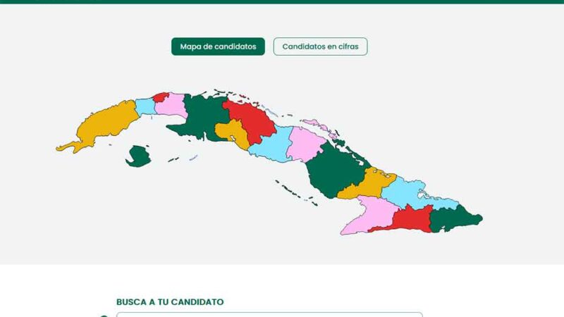 Habilitado sitio web con datos sobre candidatos a Asamblea Nacional Poder Popular