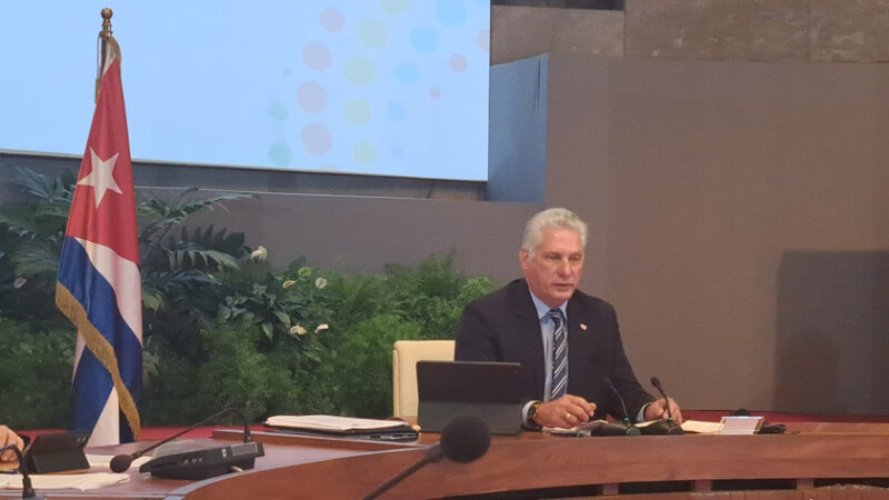 Interviene Díaz-Canel en Cumbre regional de Presidentes