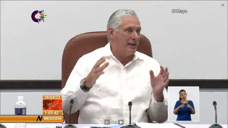 Díaz-Canel instó a empresarios de Cuba a buscar alianzas