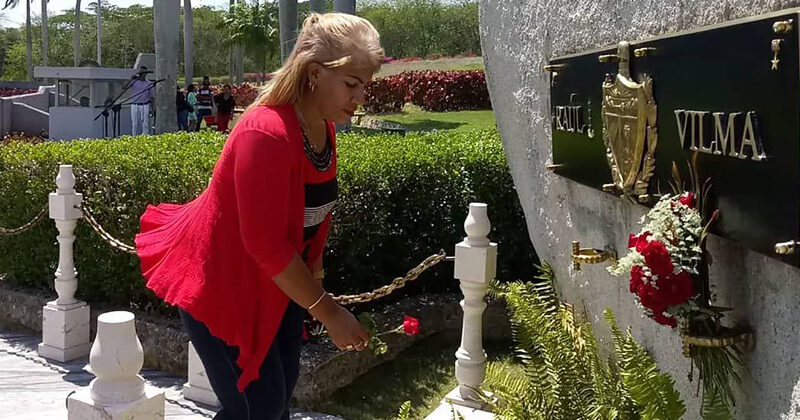 Homenaje a Vilma en el Segundo Frente Frank País García