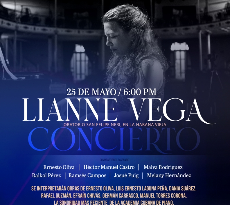 Lianne Vega y la nueva generación pianística en concierto