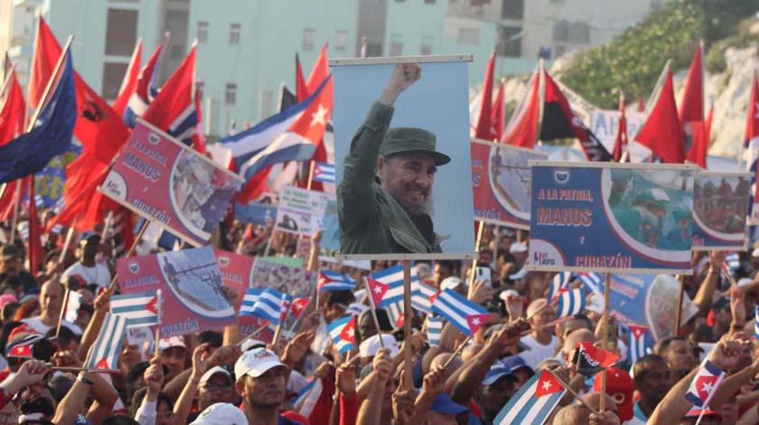 Festejan cubanos un Primero de Mayo distinto y de victorias
