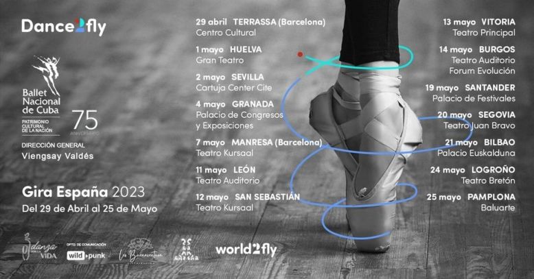 Inicia Ballet Nacional de Cuba gira por España
