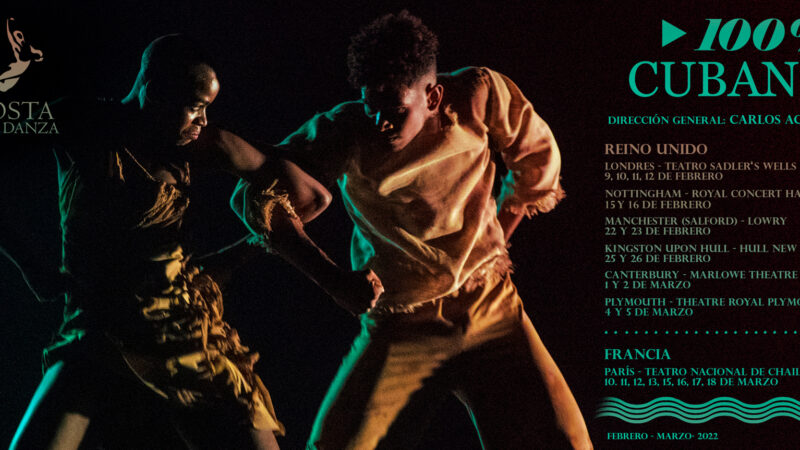 Acosta Danza y Zeleidy Crespo por Premio Nacional de Danza Reino Unido