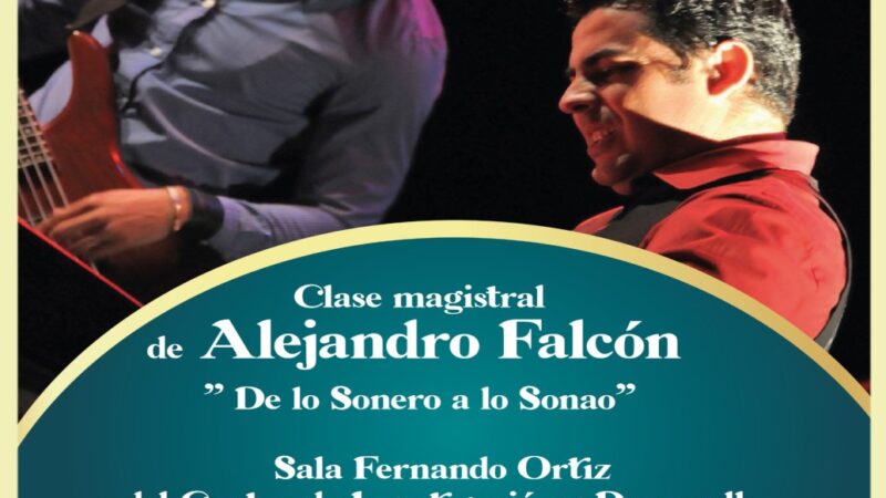 Alejandro Falcón soneando de Cuba para el mundo entero