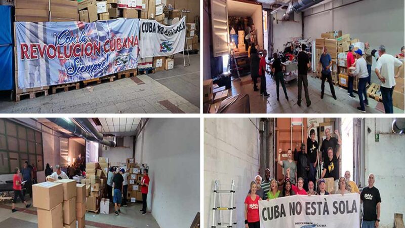 Nuevo contenedor solidario desde España hacia Cuba