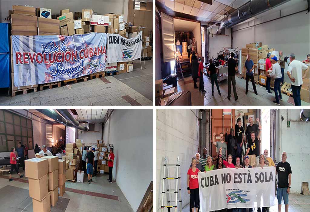 Nuevo contenedor solidario desde España hacia Cuba