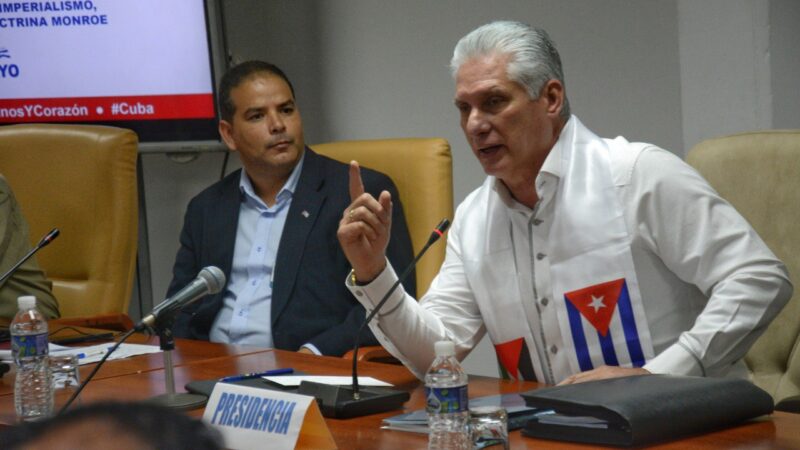 Díaz Canel: para Cuba la rendición nunca será una alternativa