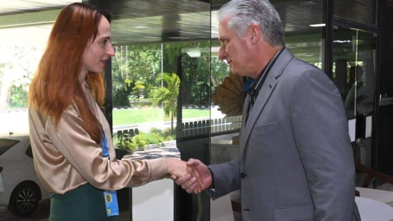 Presidente de Cuba recibió a relatora especial de ONU