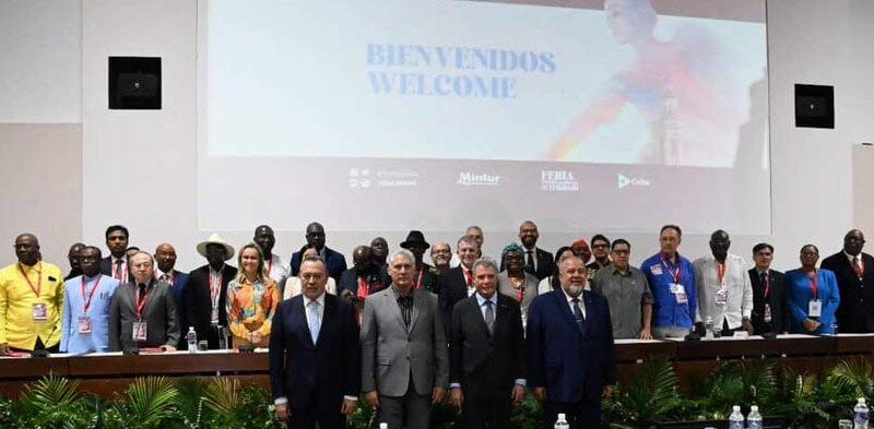 Participa presidente cubano en reunión de ministros de Turismo del G77+ China