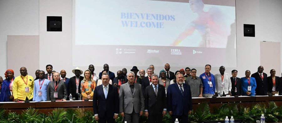 Participa presidente cubano en reunión de ministros de Turismo del G77+ China