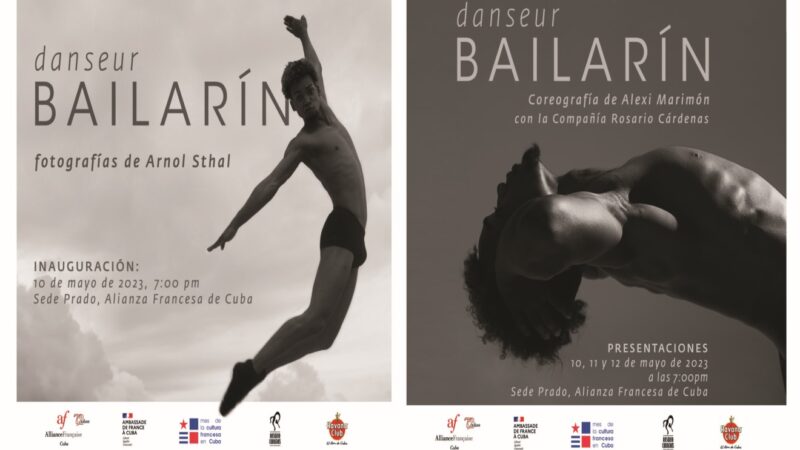 Bailarín, exposición de Arnol Sthal en la Alianza Francesa de Prado