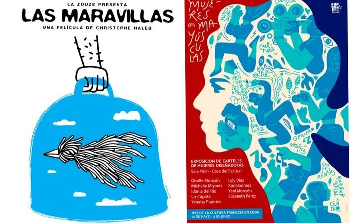 Carteles y cine francés en la Casa del Festival
