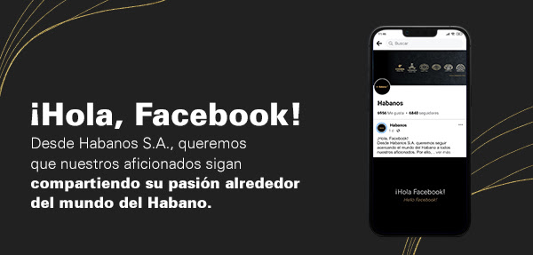 Habanos, S.A. presente también en Facebook