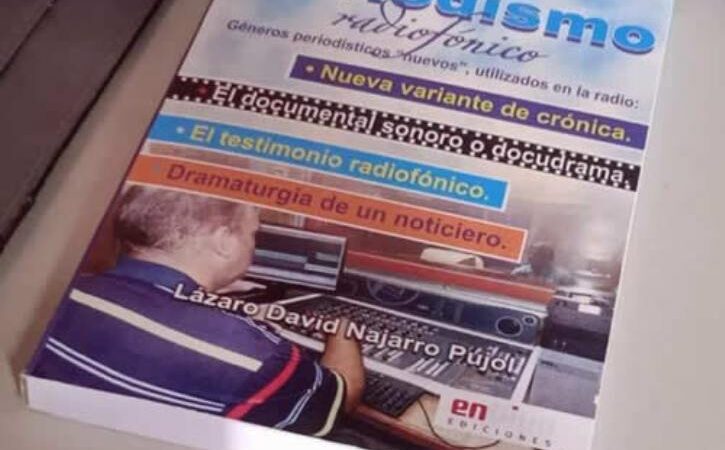 Presentarán libro Nuevo periodismo radiofónico en la librería Fayad Jamís