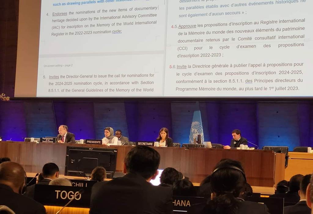 Unesco inscribe elementos de Cuba en Memoria del Mundo