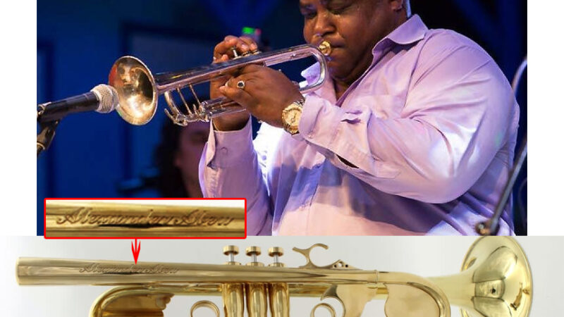 Nuevo modelo de trompeta lleva el nombre de Alexander Abreu