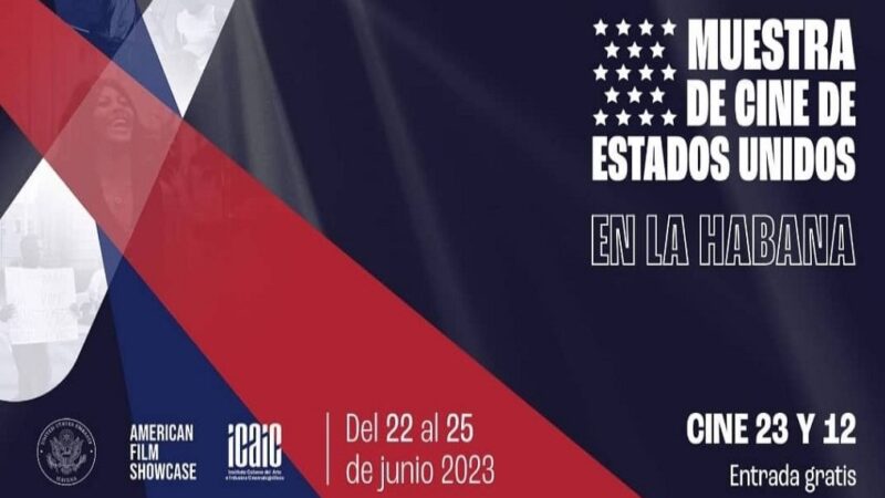 Audiovisuales del American Film Showcase en pantalla cubana