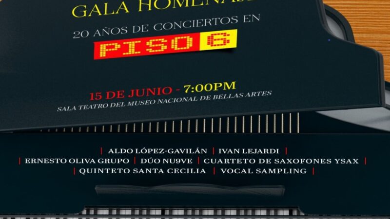 Celebran los 20 años del programa televisivo Piso 6