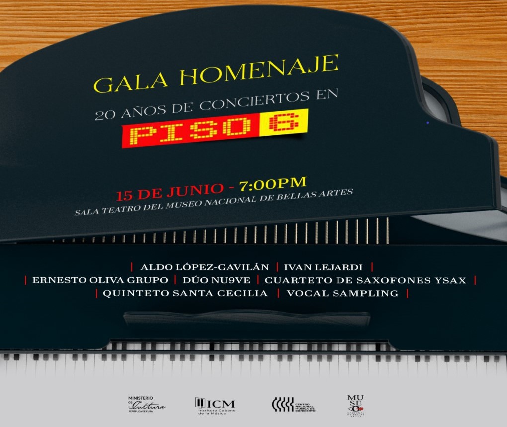Celebran los 20 años del programa televisivo Piso 6