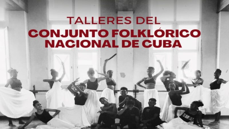 Presentaciones del Conjunto Folclórico Nacional de Cuba en varios escenarios habaneros